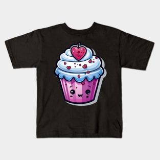 Blueberry Cheesecake Love Kids T-Shirt